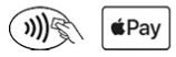 Símbolo Contactless o Apple Pay