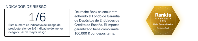 Indicador de riesgo 1/6