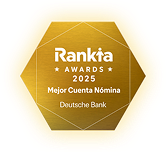 Rankia Awards 2025 - Mejor Cuenta Nómina Deutsche Bank