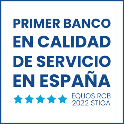 Primer banco en calidad de servicio en España